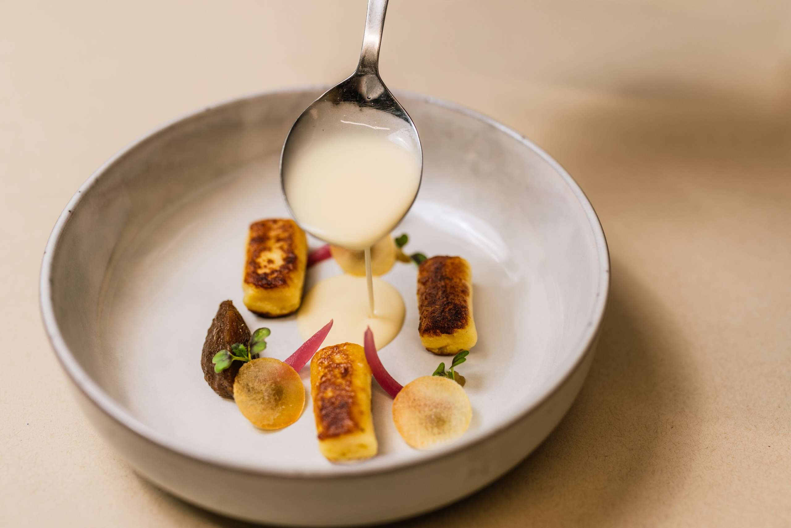 Haute Cuisine Gerichte aus dem Fiescherblick